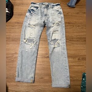 PacSun Distressed Baggy Style Jeans